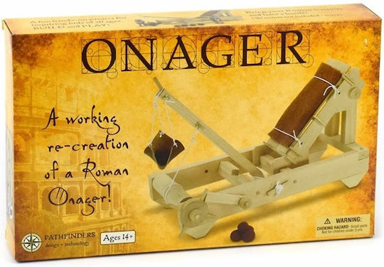 Den Goda Fen Wooden Construction Toy Catapult for Children 14+ years old+ Years