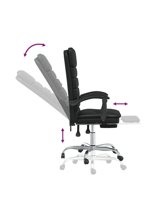 vidaXL vidaXL Bürostuhl mit Neigen Schwarz