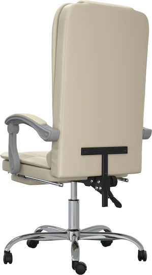 vidaXL Vdxl Office Chair Massage with Adjustable Arms White