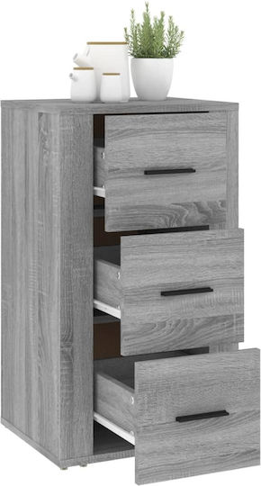 Wooden Storage Cabinet with 3 Drawers M40xW33xH70cm