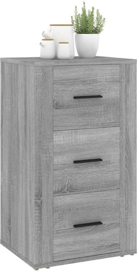 Wooden Storage Cabinet with 3 Drawers M40xW33xH70cm