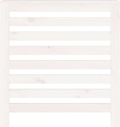 vidaXL vidaXL Radiator Cover from Solid Wood White 79.5x19x84cm