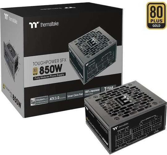 Thermaltake Toughpower SFX 850W Black Computer Power Supply Full Modular 80 Plus Gold