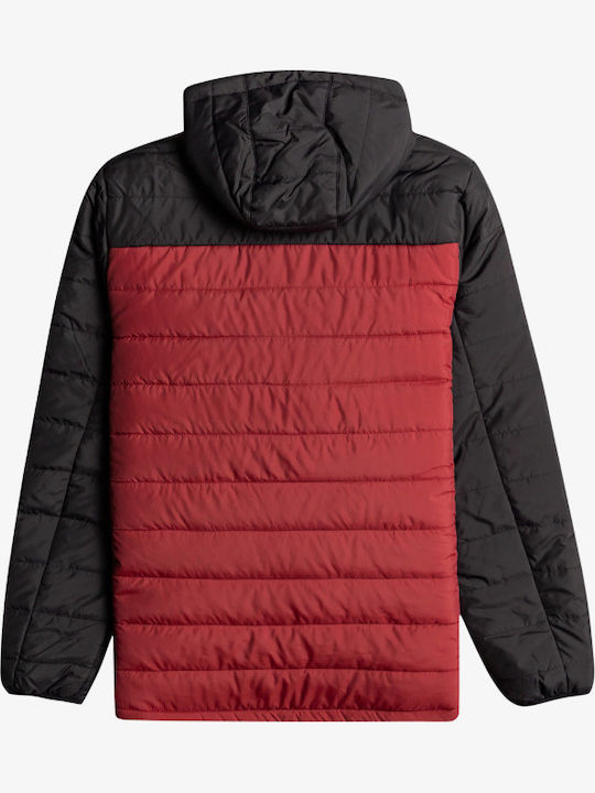 Surf Check Χειμωνιάτικο Μπουφάν Puffer Μπορντό