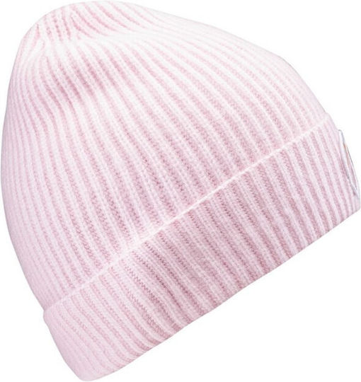 Quentin Beanie Frauen Beanie mit Rippstrick in Rosa Farbe