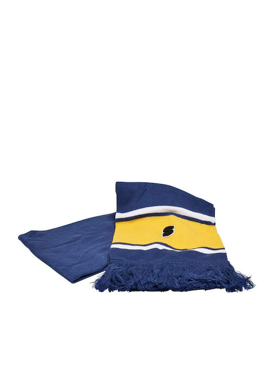 College Team Set with Beanie Knitted in Blue color