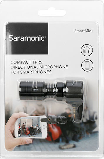 Saramonic SmartMic+ Μικρόφωνο 3.5mm Shock Mounted