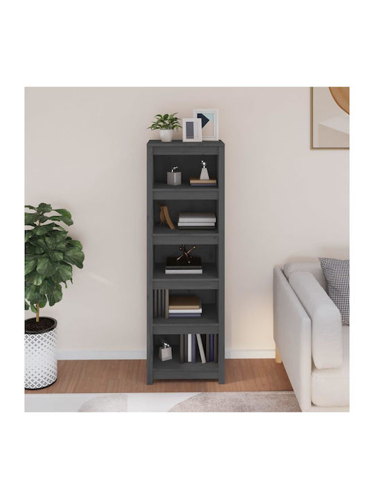 Βιβλιοθήκη Γκρι 50x35x154εκ.