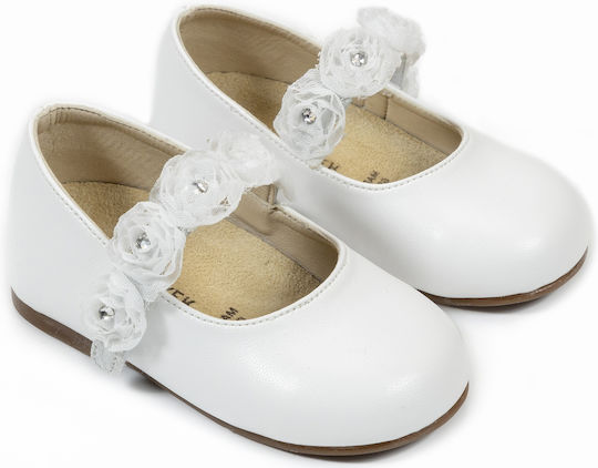 Babywalker Бебешки Помпи Бели