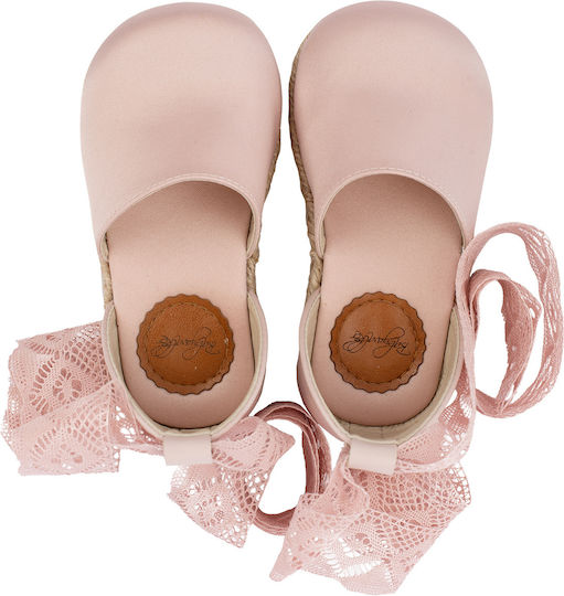 Babywalker Бебешки Кожени Еспадрили Dusty Pink
