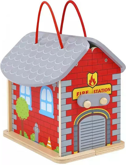 Tooky Toys Πυροσβεστικός Σταθμός για 3+ Ετών