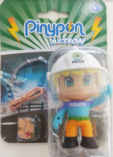Giochi Preziosi Pinypon Policeman with White Helmet for 4+ Years