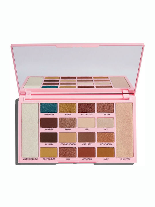 Revolution Beauty x Kisu Eyeshadow Παλέτα Μακιγιάζ για Πρόσωπο & Μάτια 24gr Revolution Beauty x Kisu Eyeshadow Παλέτα Μακιγιάζ για Πρόσωπο & Μάτια 24gr
