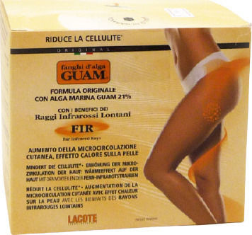 Guam Fangi D'Alga Meeresalgen Schlamm Fir Creme für Cellulite & Wasserretention 500gr