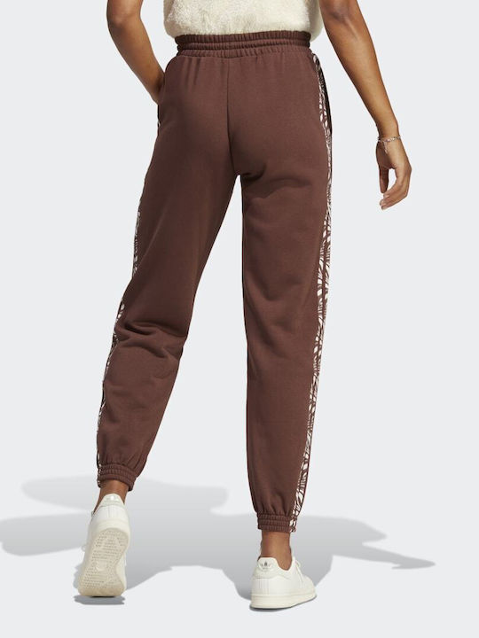 Adidas Women's Jogger Sweatpants Brown