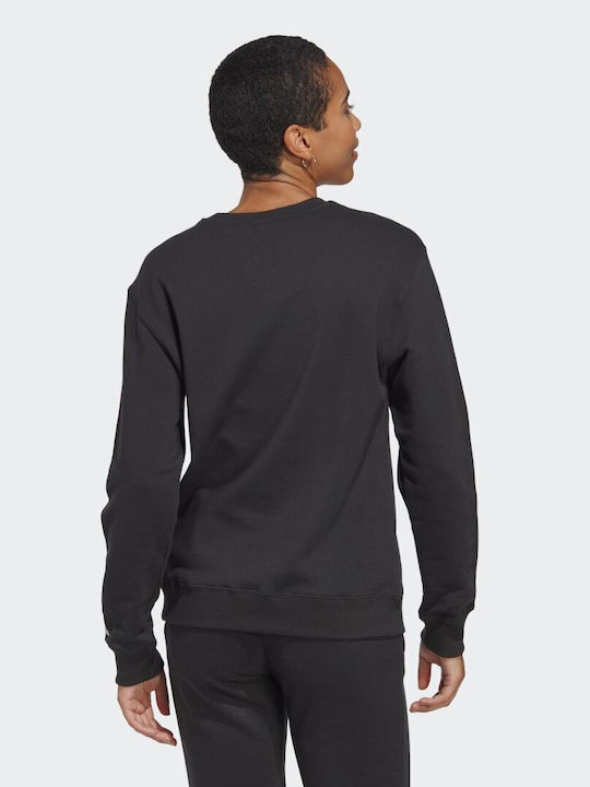 Adidas Essentials Linear Women's Sweatshirt Black