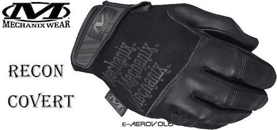 Mechanix Wear T/S Recon Covert Military Gloves Black in Black Color