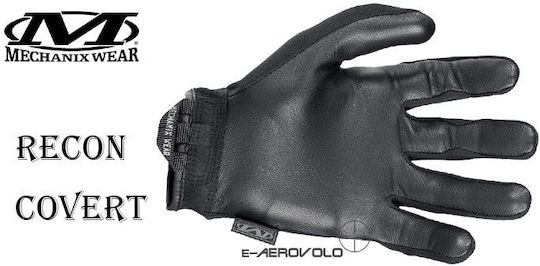 Mechanix Wear T/S Recon Covert Military Gloves Black in Black Color