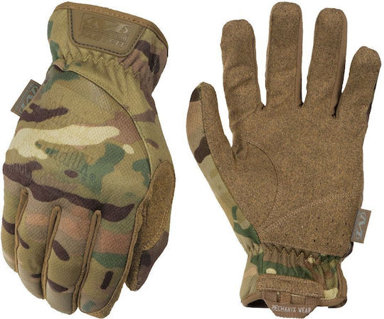 Mechanix Wear Fastfit Military Gloves Multicam In Beige Colour