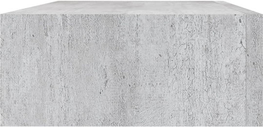 Ράφια Γκρι Σκυροδέματος (2τμχ) 40x23.5x10εκ.