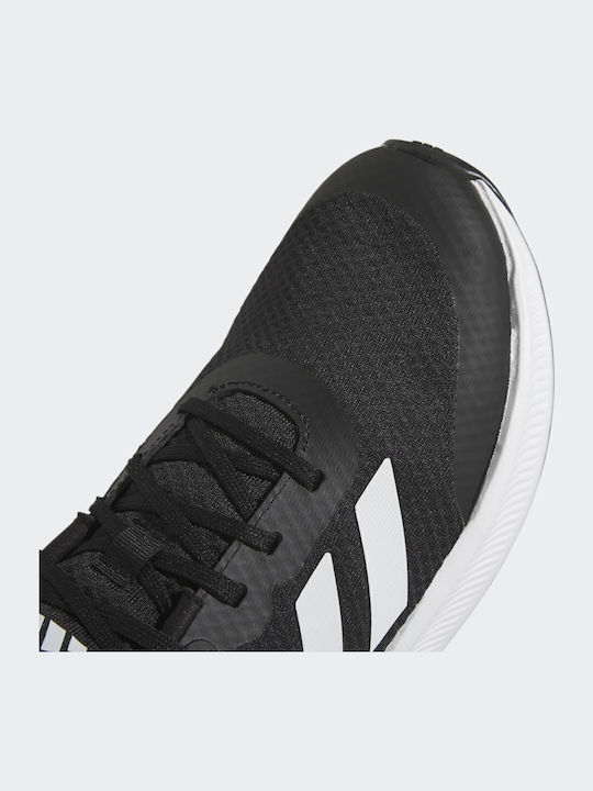 Runfalcon 3.0 K Αθλητικά Παιδικά Παπούτσια Running με Κορδόνια Μαύρα