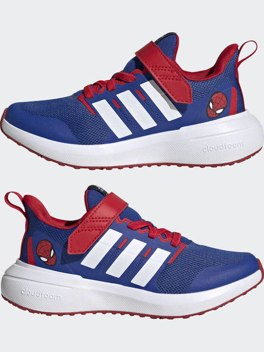FortaRun 2.0 Spiderman EL K Incaltaminte Sport Copii Alergare Cu Închidere Hoop & Loop Albastra