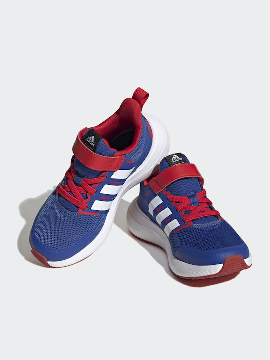 FortaRun 2.0 Spiderman EL K Incaltaminte Sport Copii Alergare Cu Închidere Hoop & Loop Albastra