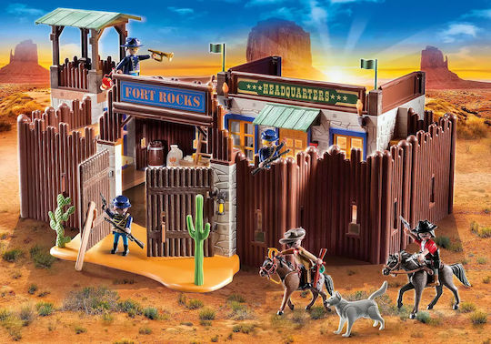 Playmobil Western Fort Rocks Wilden Westens für 4-10 Jahre
