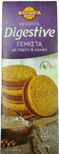 Violanta Biscuits Digestive With Filling Tahini & Cocoa 1pcs 200gr