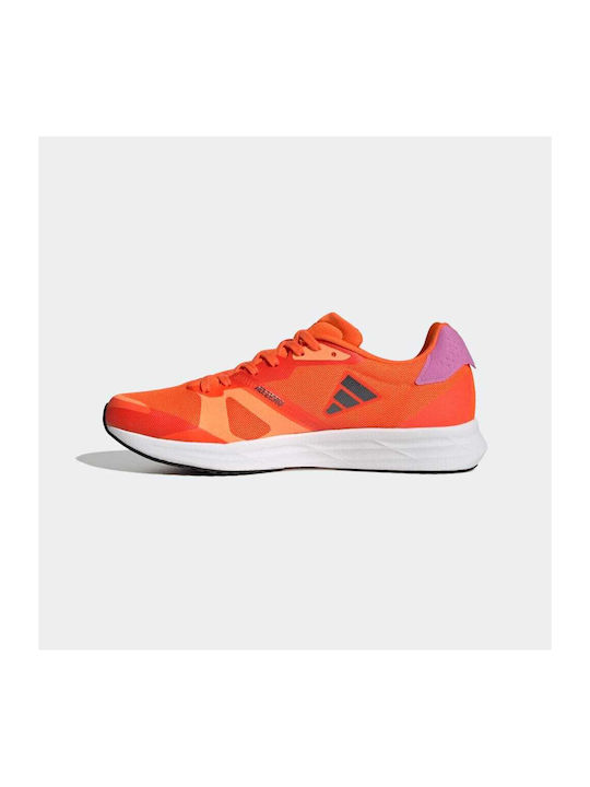 Adizero RC 4 Мъжки Спортни обувки Running Ударно Оранжево / Ядро Черно / Импулсно Люляково