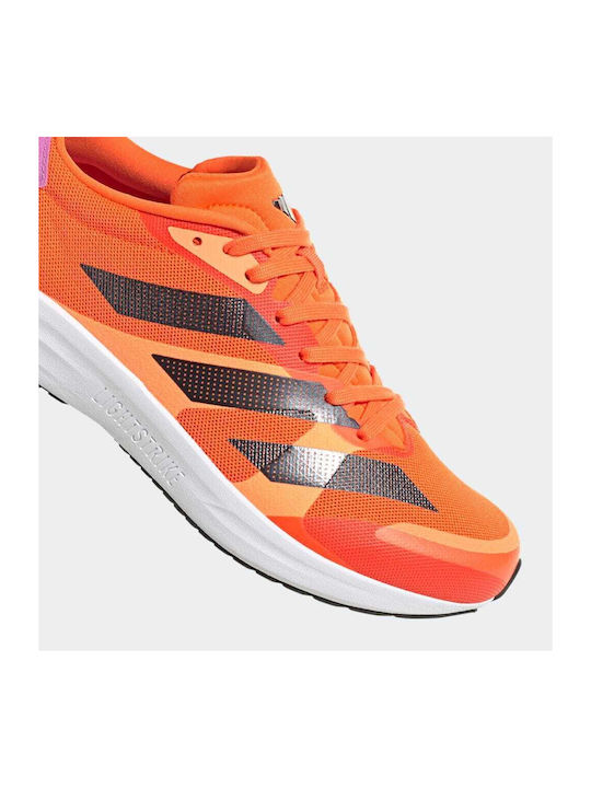 Adizero RC 4 Мъжки Спортни обувки Running Ударно Оранжево / Ядро Черно / Импулсно Люляково