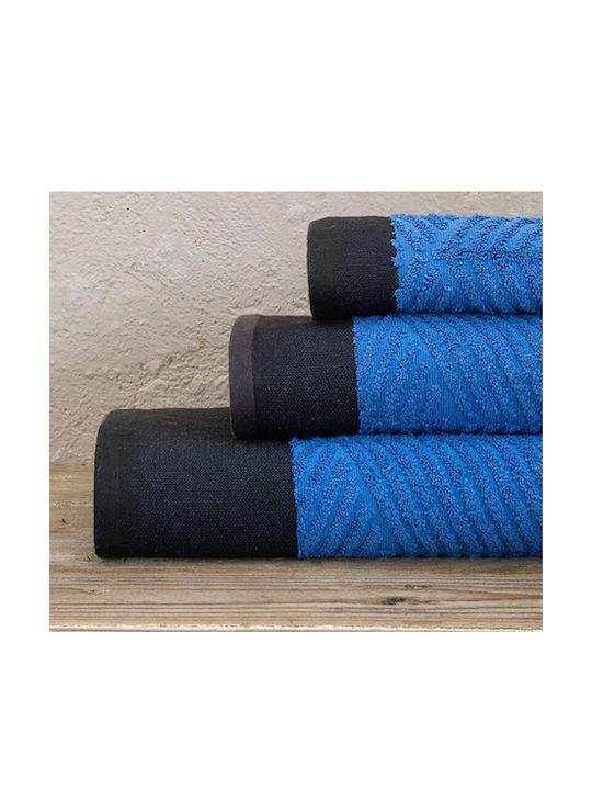 Kocoon 3-tlg. Set Badetücher Tribute Blue Gewicht 480gr/m²
