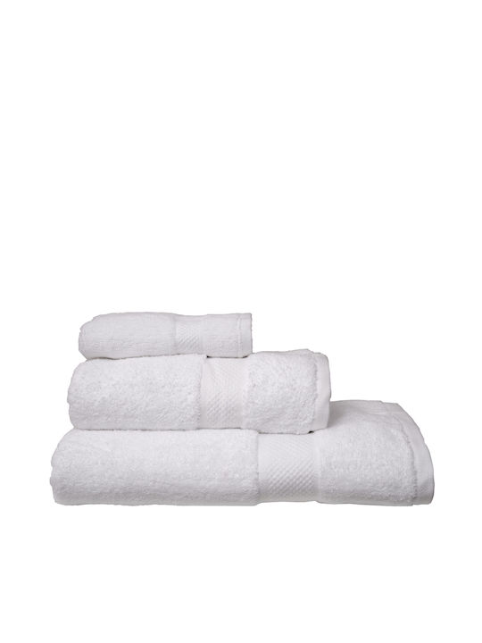 Viopros Facecloth Luxor 50x100cm White Weight 600gr/m²