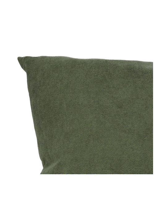 Zaros Zierkissen aus Braun Samt 45x45cm