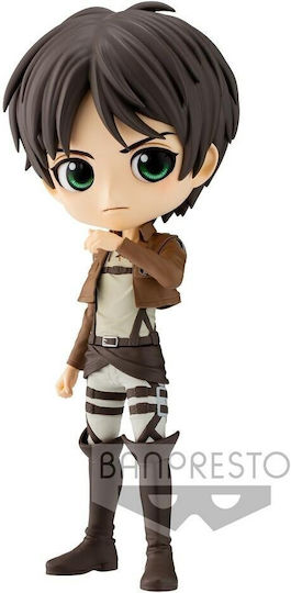 Banpresto Atac Pe Titan Eren Yeager Ver.B Q Posket Figurină 14cm