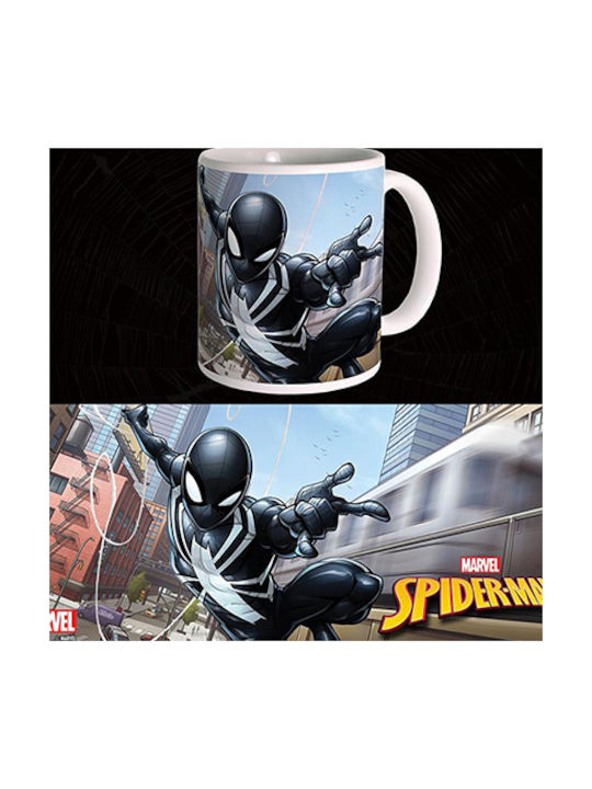 Semic Spider-Man Black Suit Mug Ceramic Multicolored 300ml