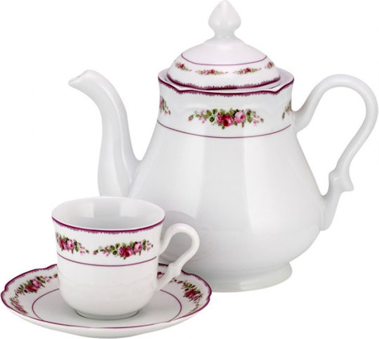 WM Collection Σετ Τσαγιού από Πορσελάνη 9τμχ WM Collection Σετ Τσαγιού από Πορσελάνη 9τμχ