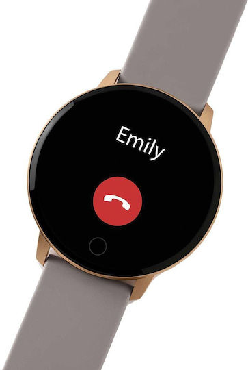 Reflex Active RA05-2034 Edelstahl 42mm Smartwatch (Braun)