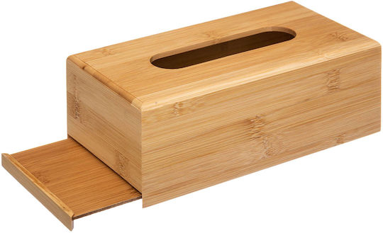 5Five Θήκη για Χαρτομάντηλα Ξύλινη Μπεζ 25x13x8.7cm AT100662 5Five Θήκη για Χαρτομάντηλα Ξύλινη Μπεζ 25x13x8.7cm AT100662