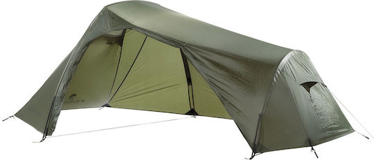 Ferrino Lightent Pro 2 Camping Tent Mountaineering Green with Double Cloth 4 Seasons for 2 People Waterproof 3000mm 225x170x100cm