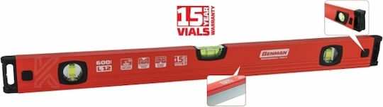 Benman L12 70605 Wasserwaage Aluminium 100cm mit 3 Augen