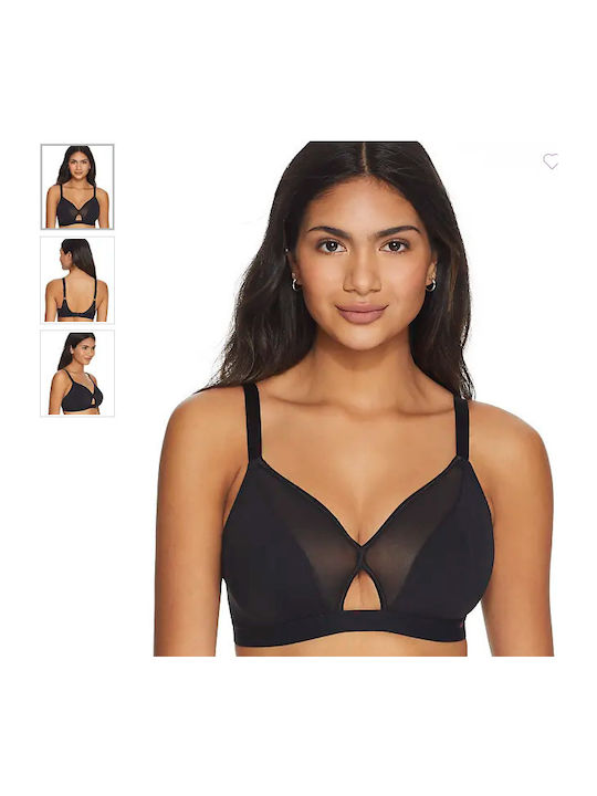 Curvy Kate Χωρίς Μπανέλα Σουτιέν Bralette 40110 - Μαύρο