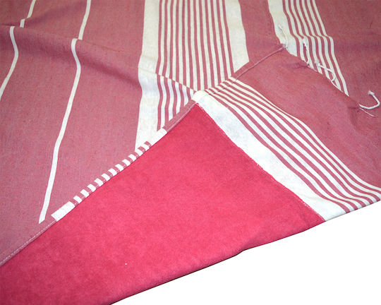 Viopros Nasia Pareo Fuchsia with Fringes 190x90cm