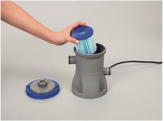 Bestway Pool Pump Flowclear Filter Single-Phase with Maximum Flow 1249 liters/hour