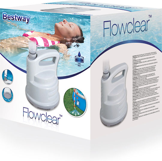 Bestway Flowclear Pool+ Drain Poolwasserpumpe Filter Einphasig