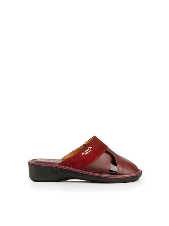 B-Soft Slippers Burgundy