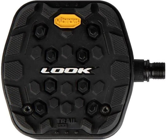 Look Trail Grip Fahrradpedale Wohnung Schwarz