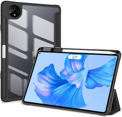 Dux Ducis Toby Flip Cover Σιλικόνης Μαύρο (Huawei MatePad Pro 11'' (2022))