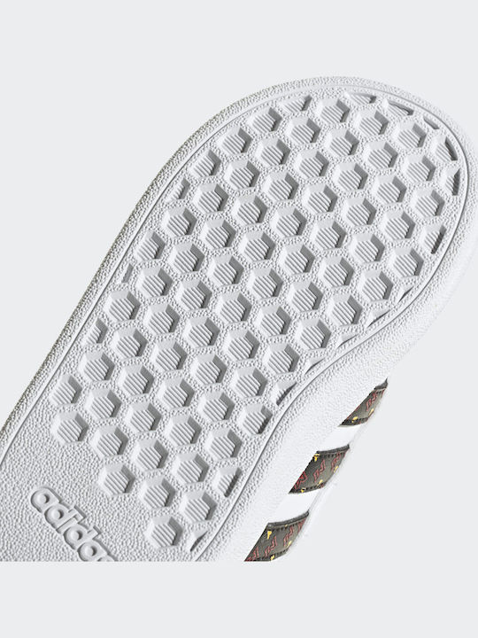 Grand Court Grand Court Mickey Kids Sneakers with Scratch White