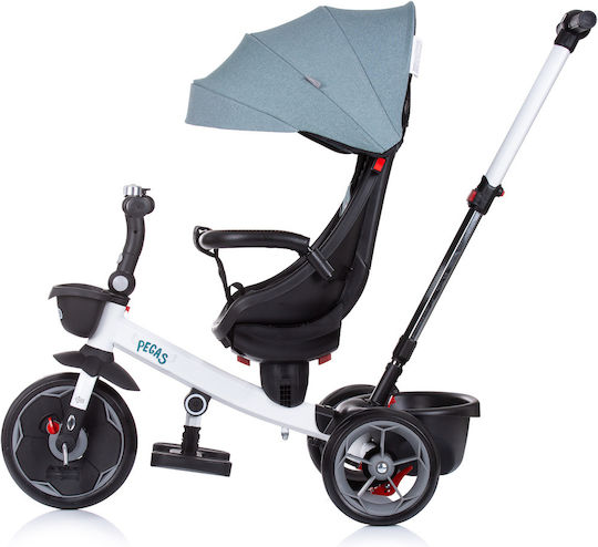 Chipolino Pegas Convertible Kids Tricycle with Parental Handle for 18 Months Blue